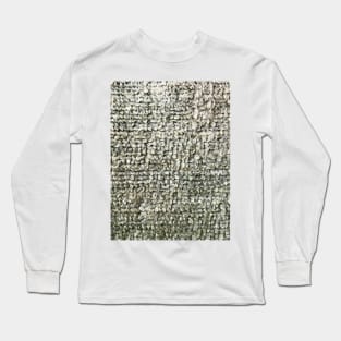 Grey carpet texture background Long Sleeve T-Shirt